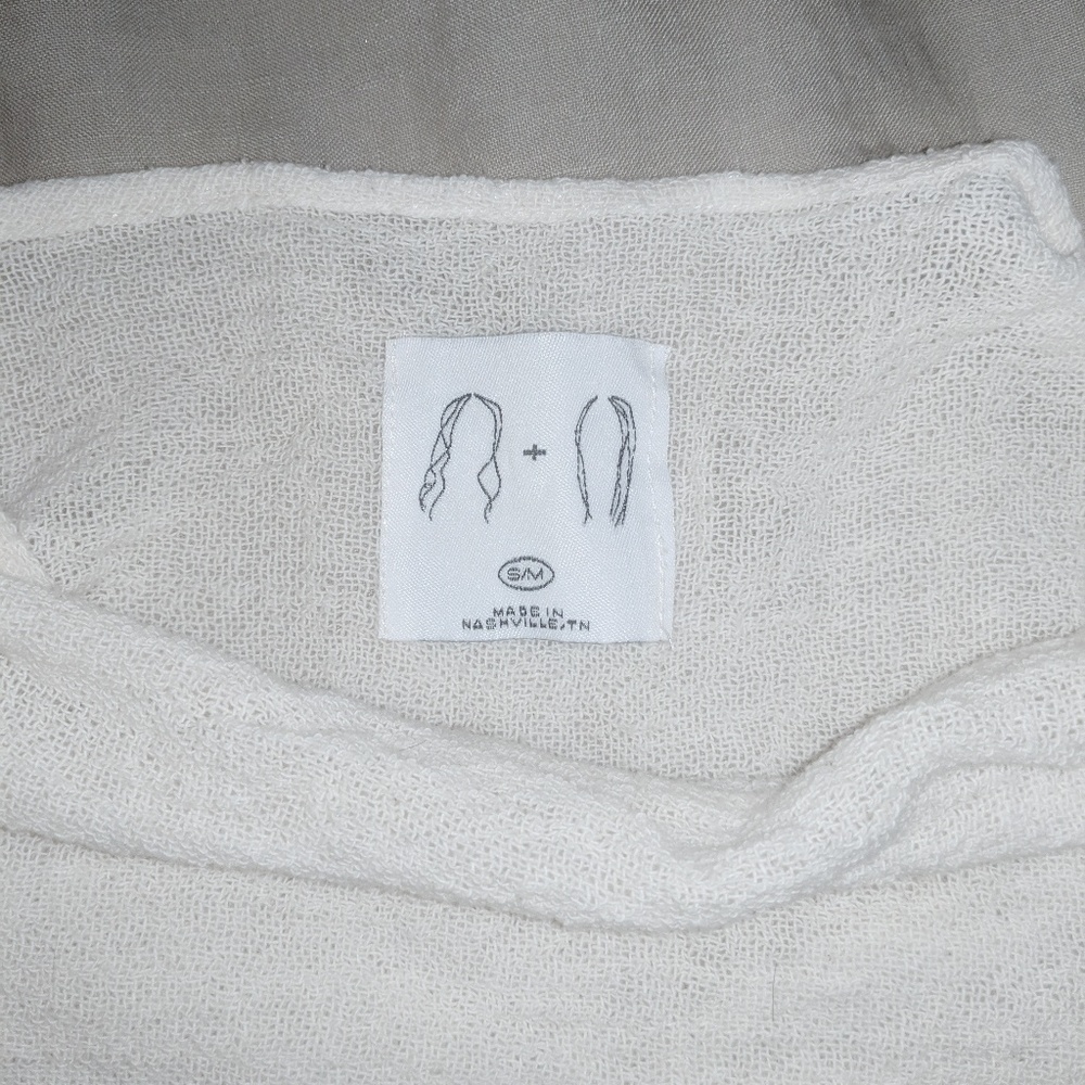 JAMIE + THE JONES open weave marble sweater - Picture 6 of 8